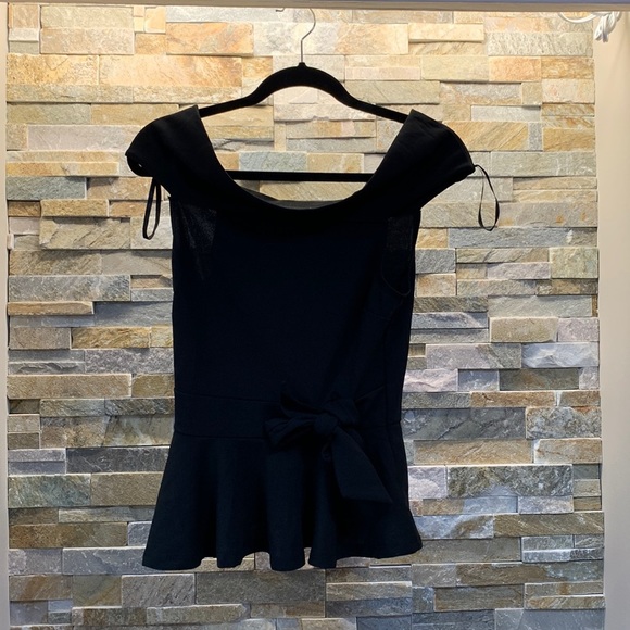 Love j, Black, US M, Peplum shirt - Picture 1 of 5